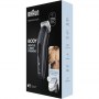 Braun | BG3350 | Body Groomer | Cordless and corded | Number of length steps | Number of shaver heads/blades | Black/Grey - 4